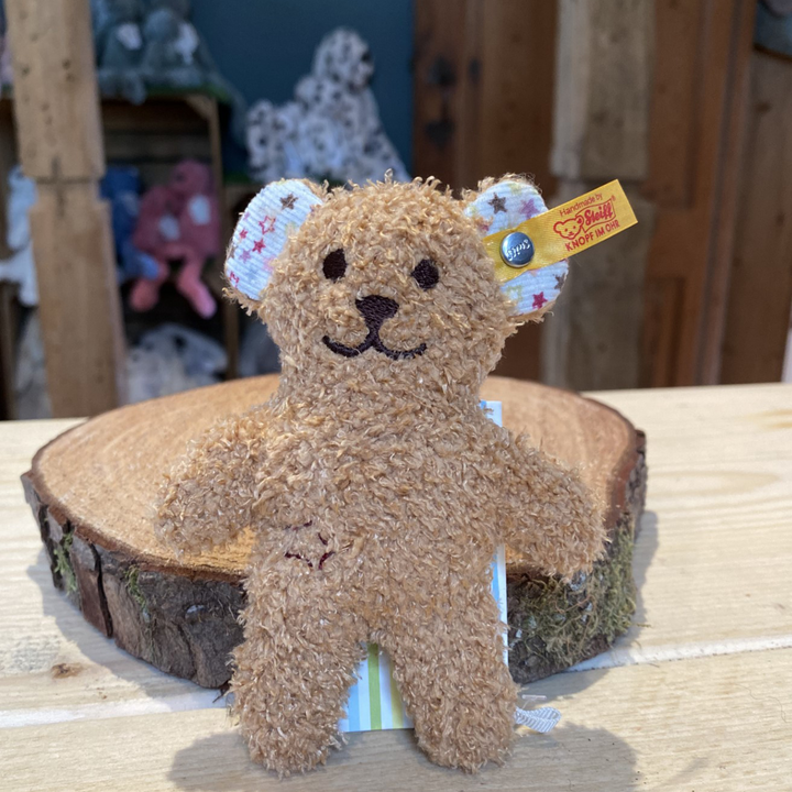 Steiff Mini Teddy bear with rustling foil and rattle