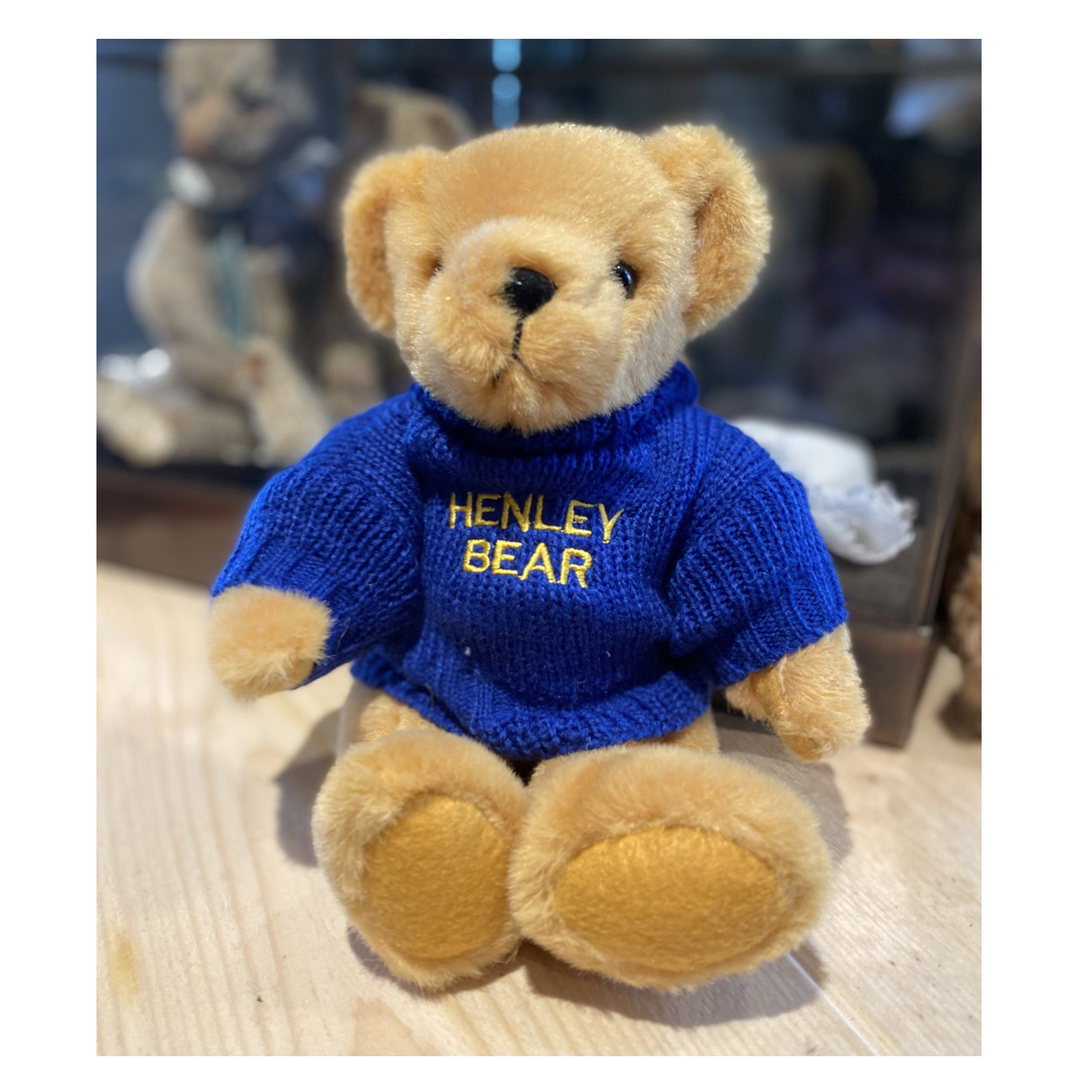 Asquiths Henley Teddy Bear Royal Blue