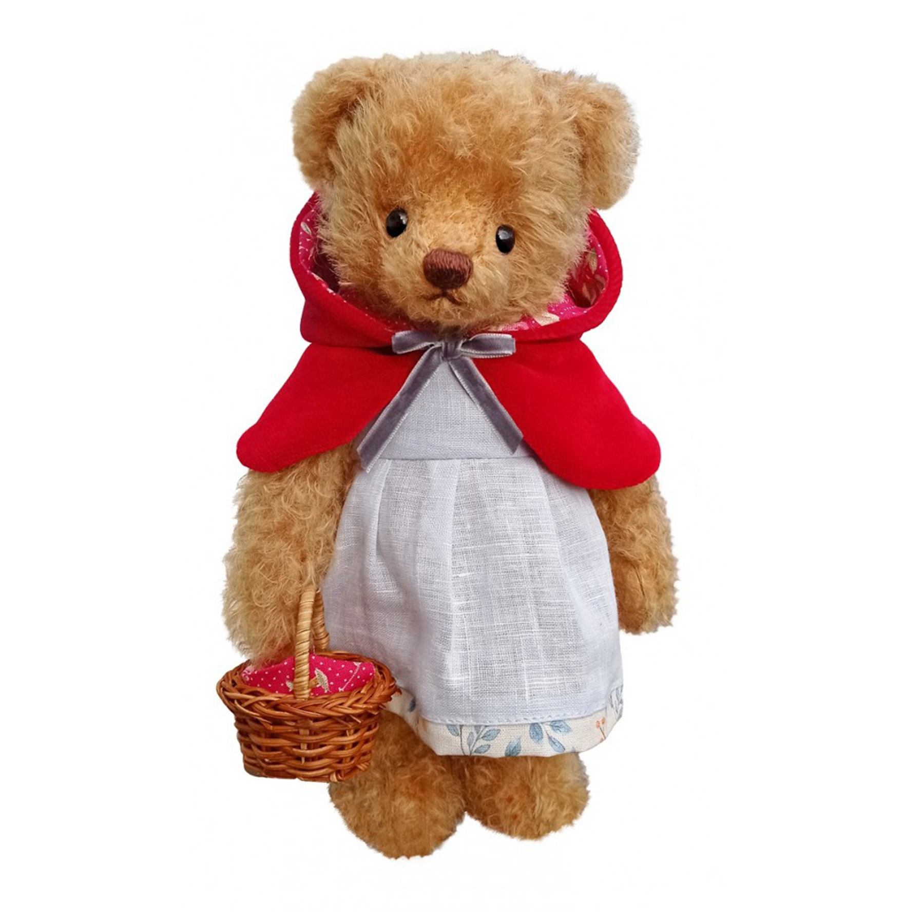 Little red top teddy bear