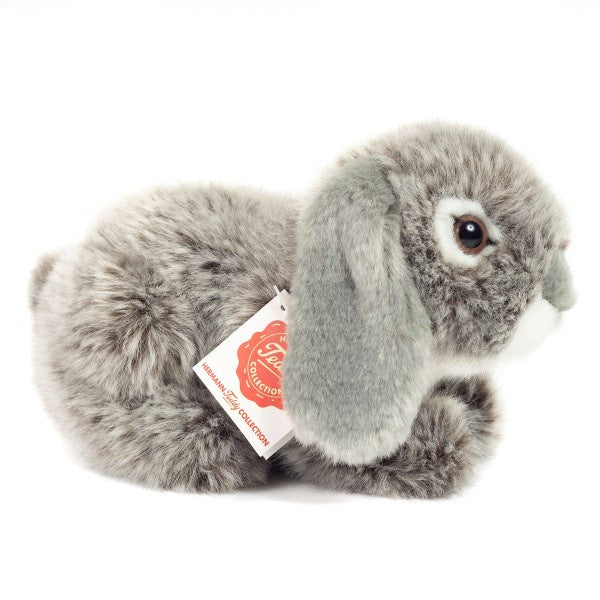 Teddy Hermann lop-eared Bunny Rabbit Grey