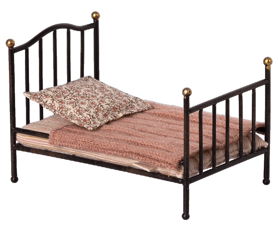 Maileg Bed - Anthracite