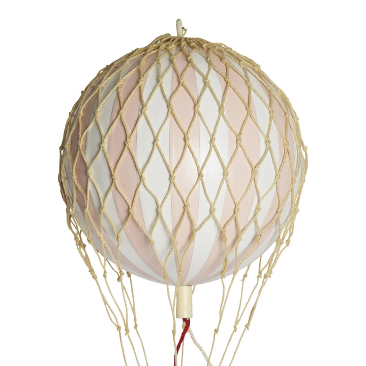 Floating the Skies Hot Air Balloon Light Pink -13cm