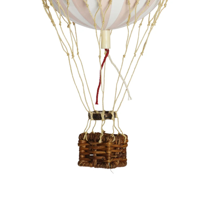 Floating the Skies Hot Air Balloon Light Pink -13cm