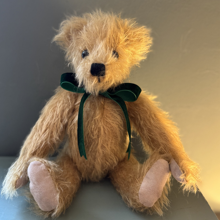 Asquiths Bertie Mohair Teddy Bear | Made in England – Limited Edition of 100