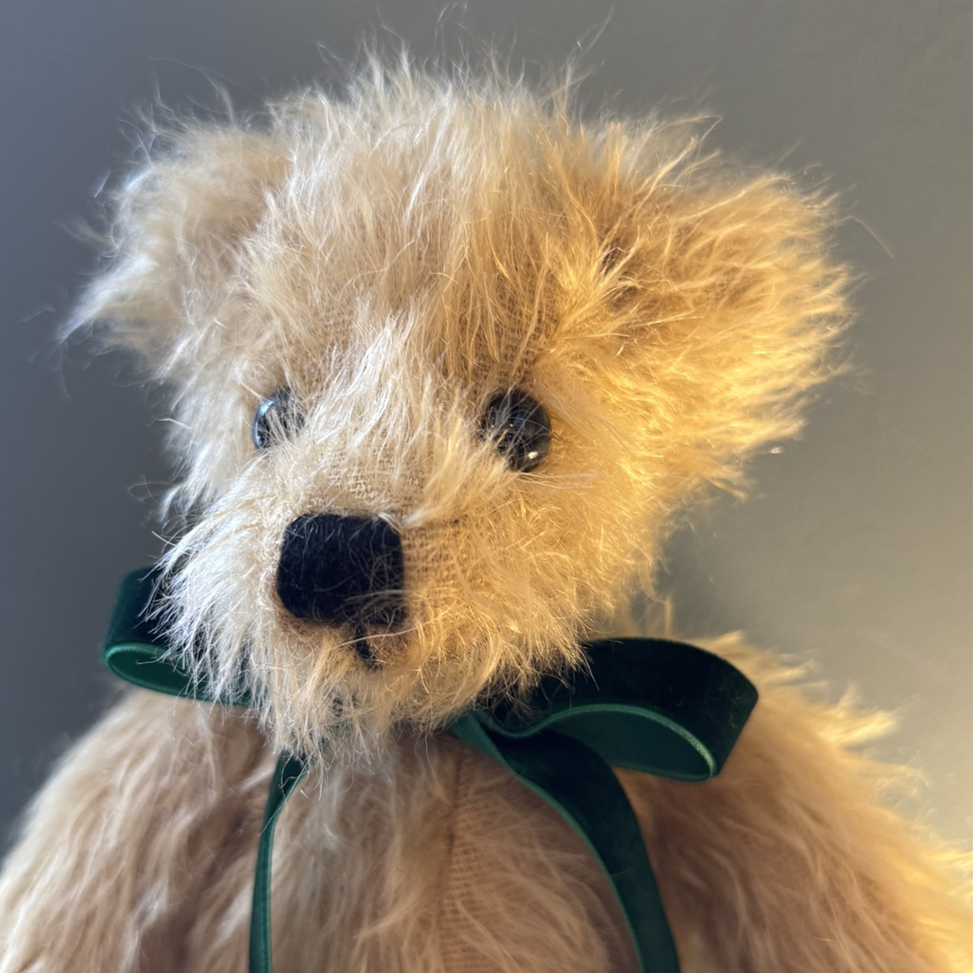 Asquiths Bertie Mohair Teddy Bear | Made in England – Limited Edition of 100