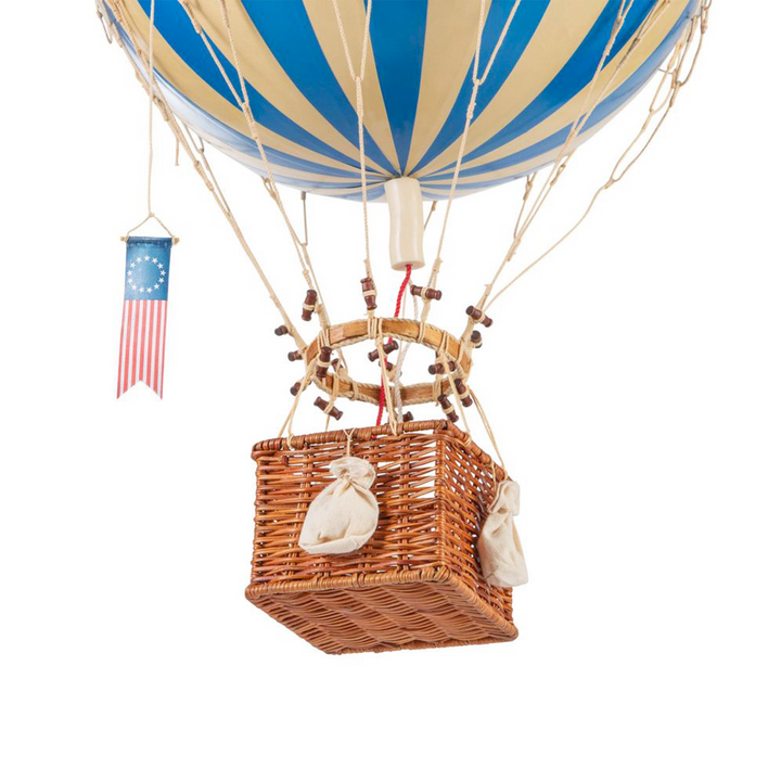 Royal Aero Hot Air Balloon Blue - 56cm