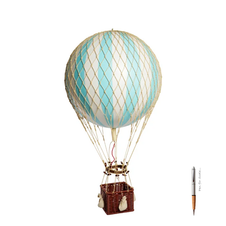 Royal Aero Hot Air Balloon Light Blue - 56cm