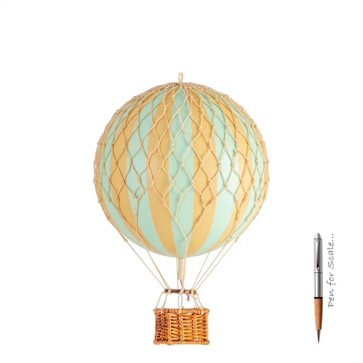 Travels Light Hot Air Balloon Mint - 30cm