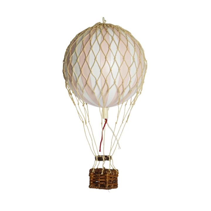 Floating the Skies Hot Air Balloon Light Pink -13cm