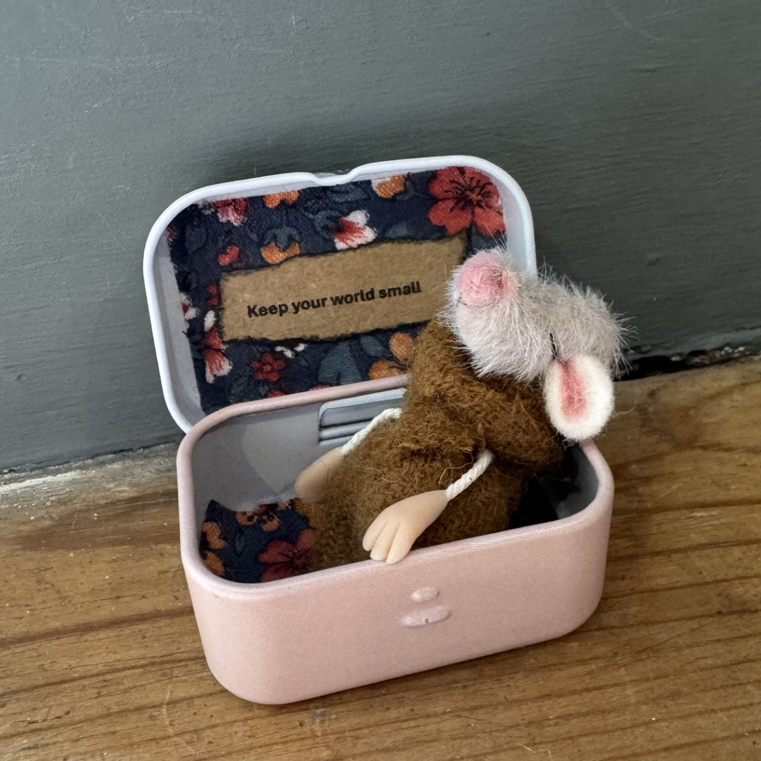 Bertrum Muffett Creations - Keep Your World Small - Little Pink