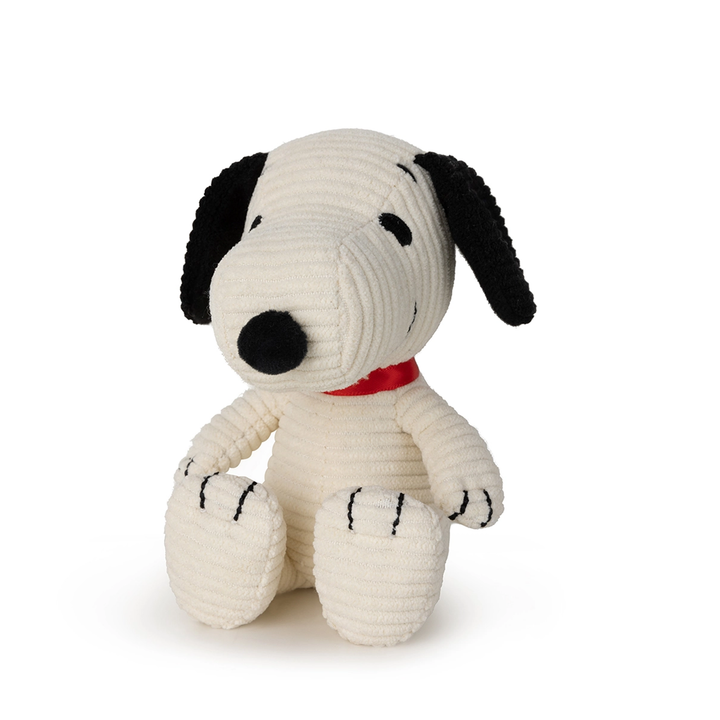 Bon Ton Toys  Snoopy - Cream Corduroy Eco Plush 12cm