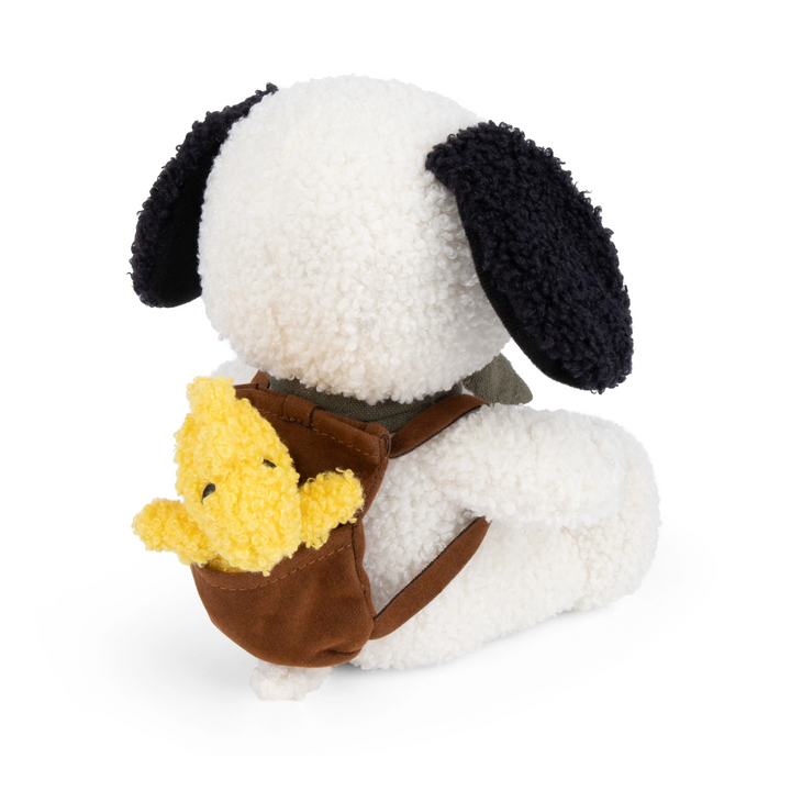 Bon Ton Toys Peanuts Snoopy with Woodstock Backpack Eco Plush 20cm
