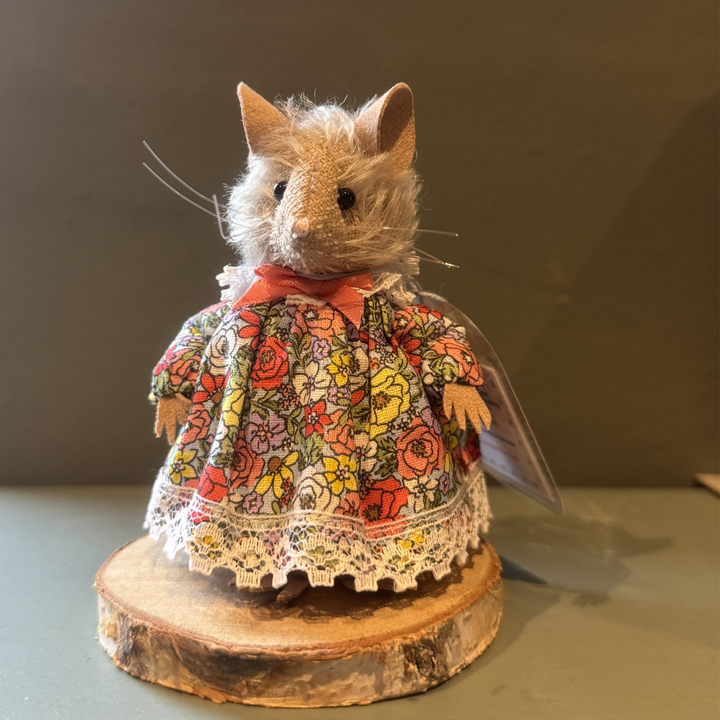 Bumble Bears Elsie Mouse | 10cm Handmade Artist Mouse by Fiona Wells
