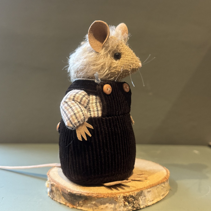 Bumble Bears Acorn Mouse | 10cm Handmade Artist Mouse by Fiona Wells