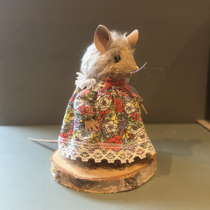 Bumble Bears Elsie Mouse | 10cm Handmade Artist Mouse by Fiona Wells