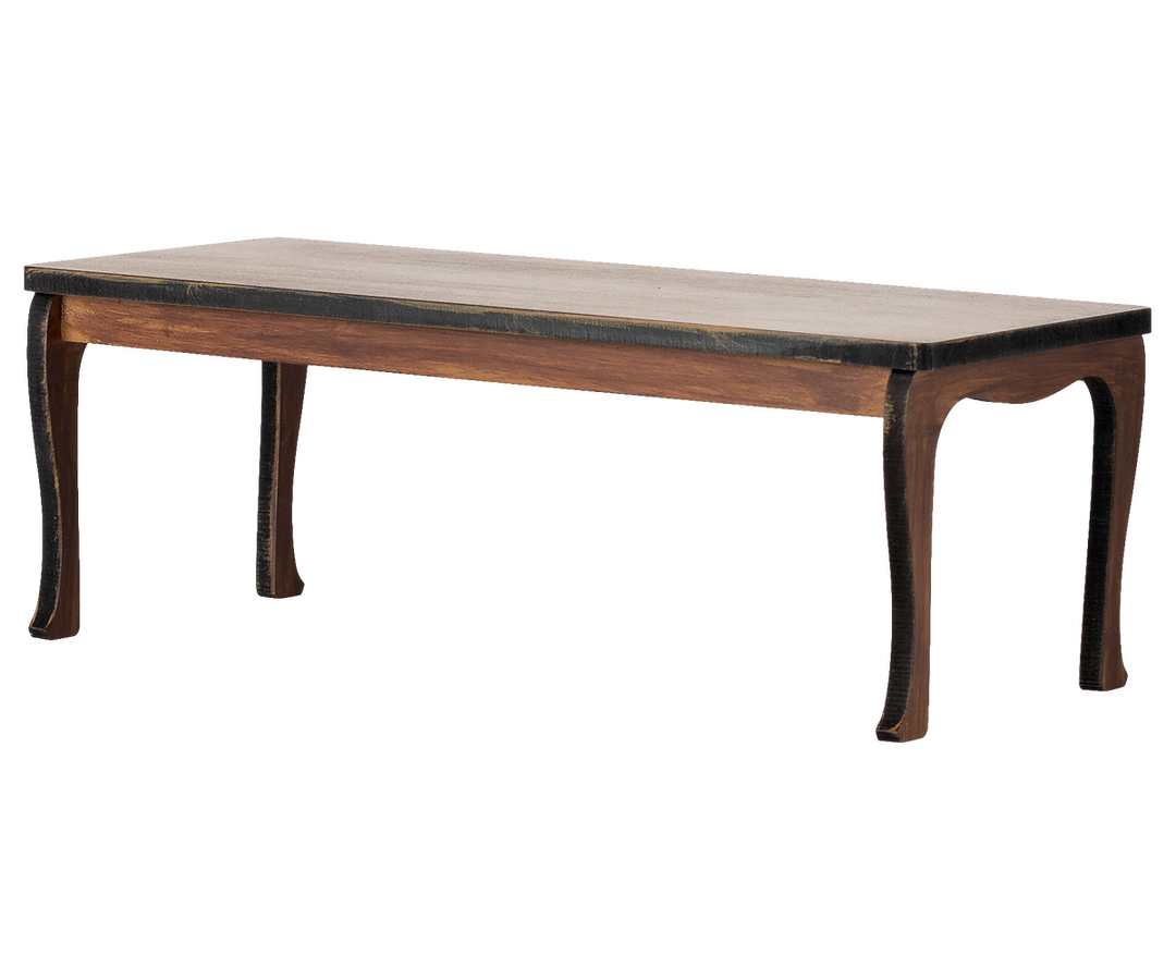 Maileg Mouse Long Dining Table – Wooden Miniature Furniture