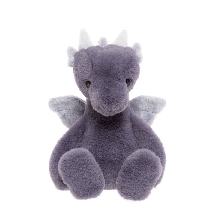 Charlie Bears Bear & Me Draco Dragon Soft Lavender Plush Toy 34cm