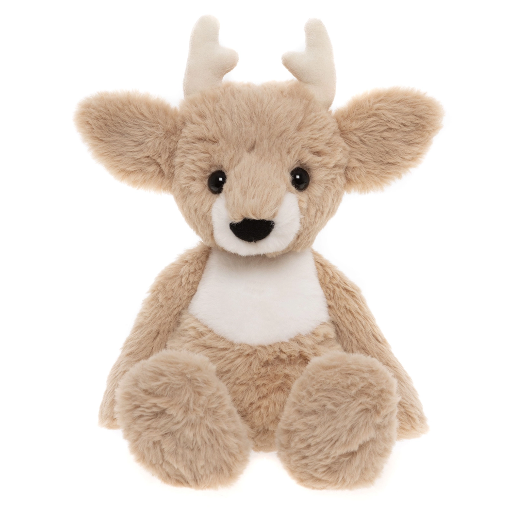 Charlie Bears Bear & Me Fawn Deer – Cookie Dough Brown | 30cm Soft Plush Deer Toy