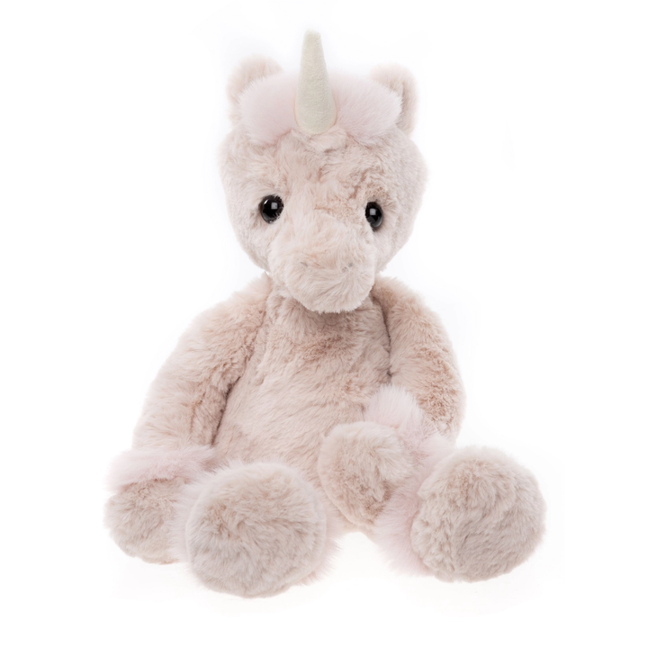 Charlie Bears Bear & Me Star Unicorn Ballet Slipper Pink Plush Toy
