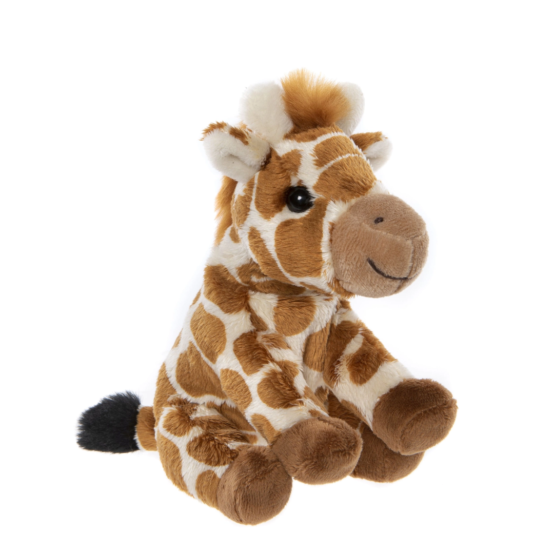 Charlie Bears Cuddle Cubs Giraffe Soft Toy 13cm – Pocket-Sized Plush Companion