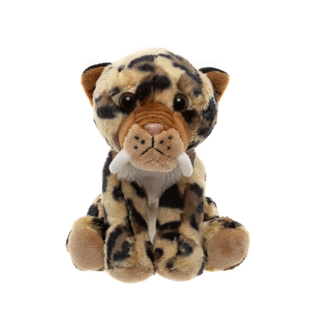 Charlie Bears Cuddle Cubs Sabre Tooth Tiger | 13cm Prehistoric Soft Plush Toy