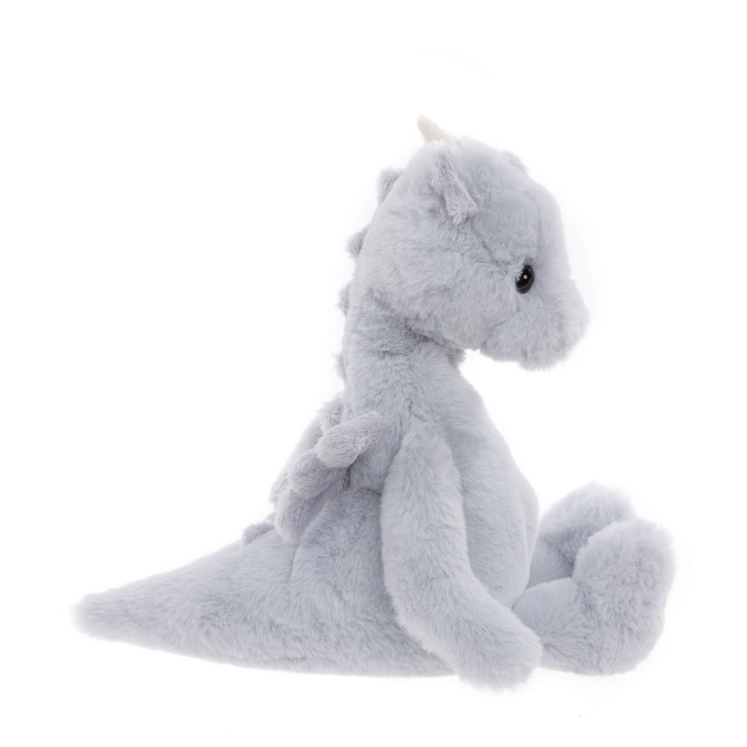 Charlie Bears Bear & Me Draco Dragon Cloudy Grey Plush Toy 30cm