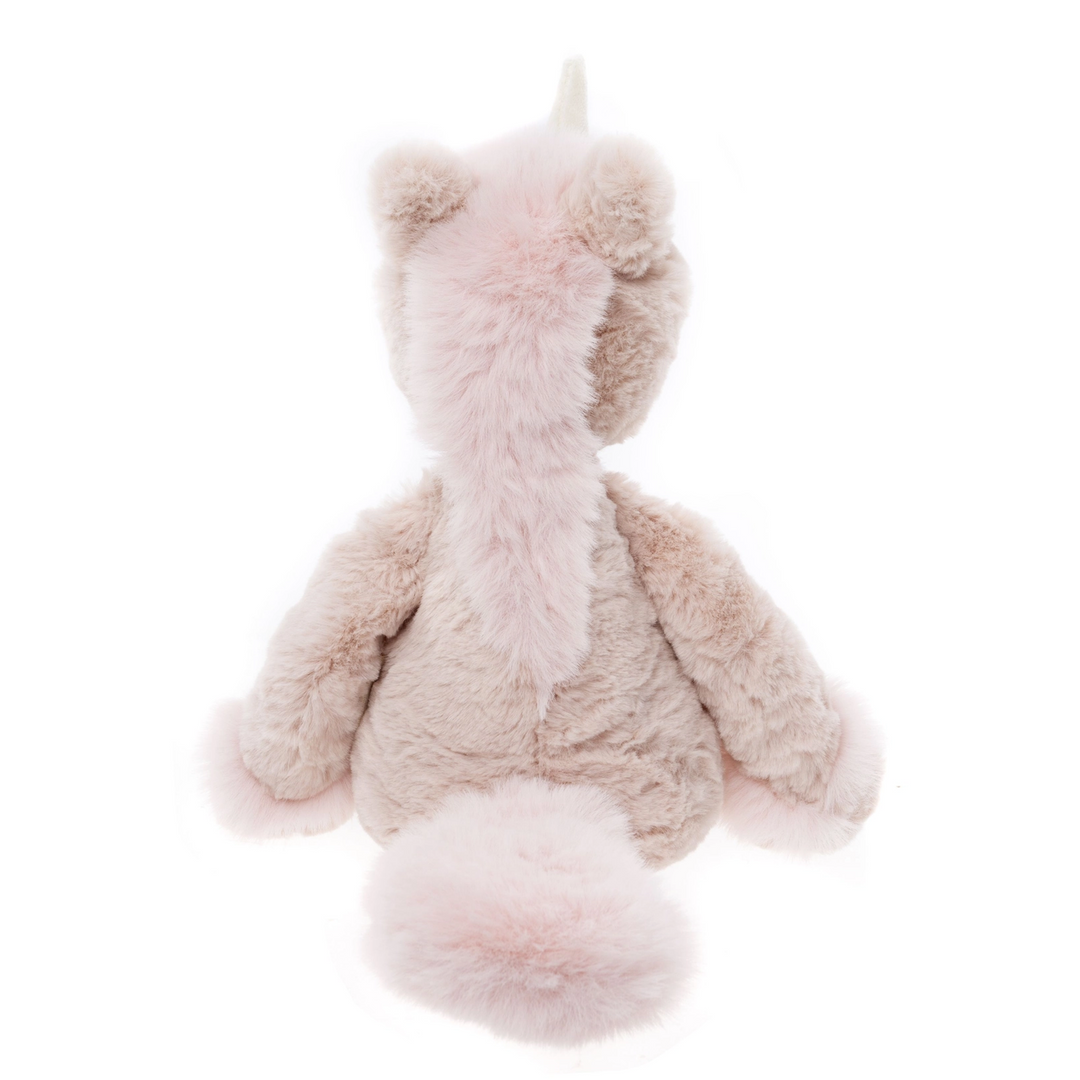 Charlie Bears Bear & Me Star Unicorn Ballet Slipper Pink Plush Toy