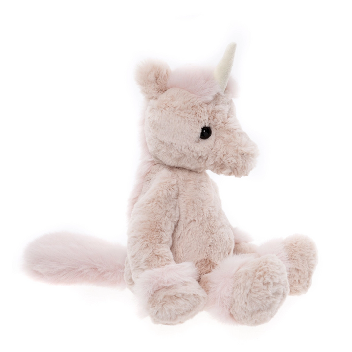 Charlie Bears Bear & Me Star Unicorn Ballet Slipper Pink Plush Toy