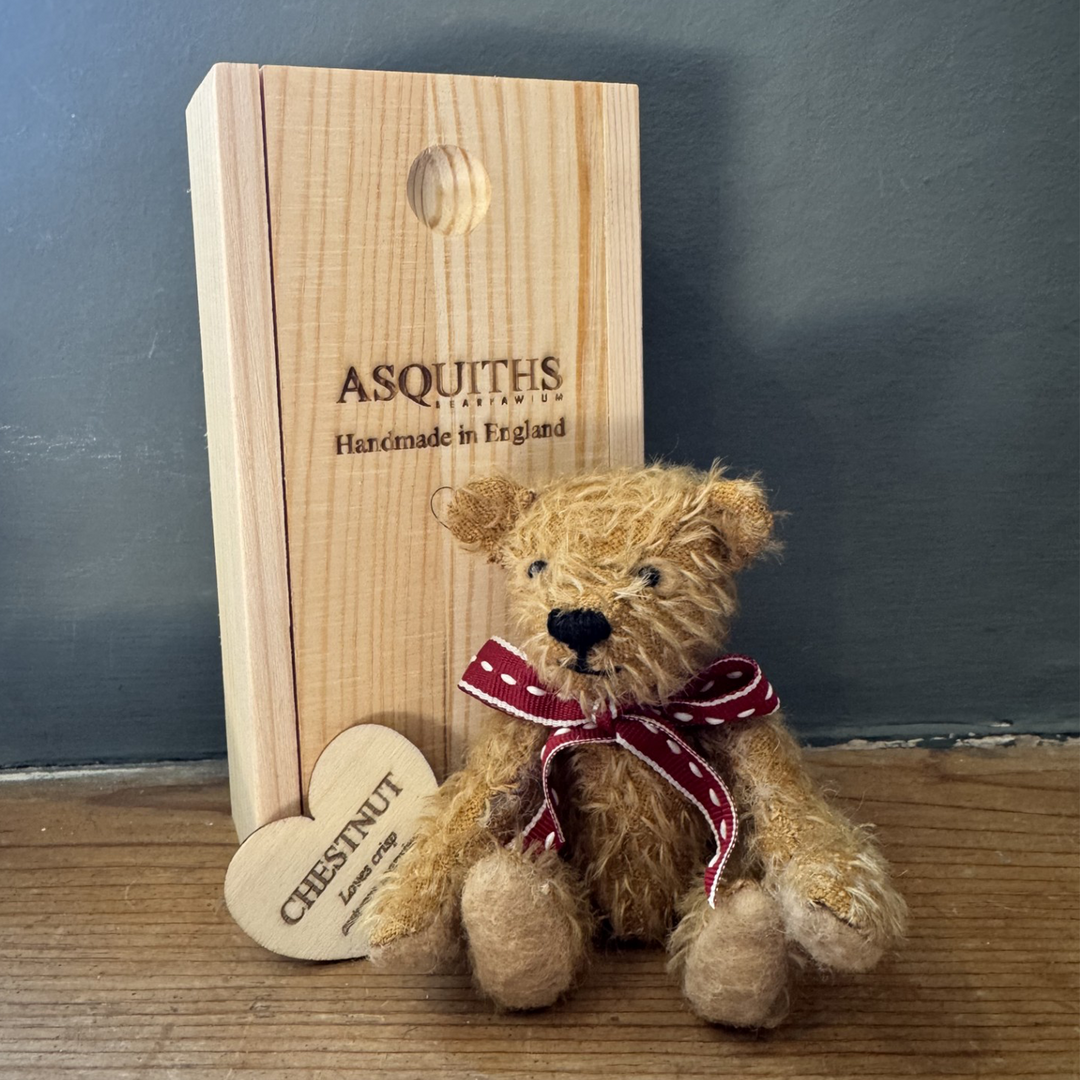 Chestnut Handmade Mohair Teddy Bear | Asquiths Little Bear Collection