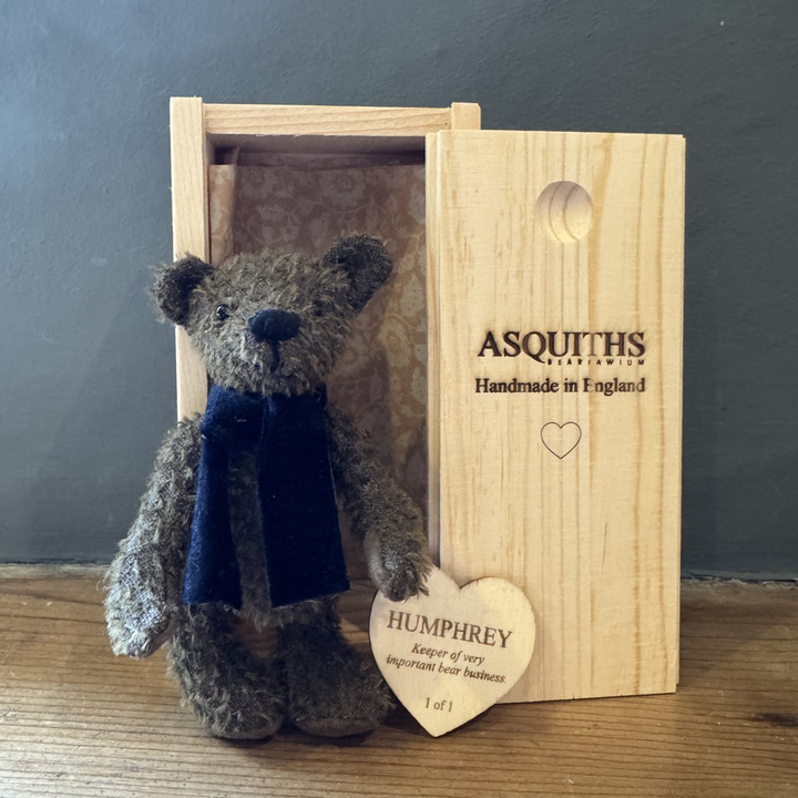 Humphrey Handmade Mohair Teddy Bear | Asquiths Little Bear Collection