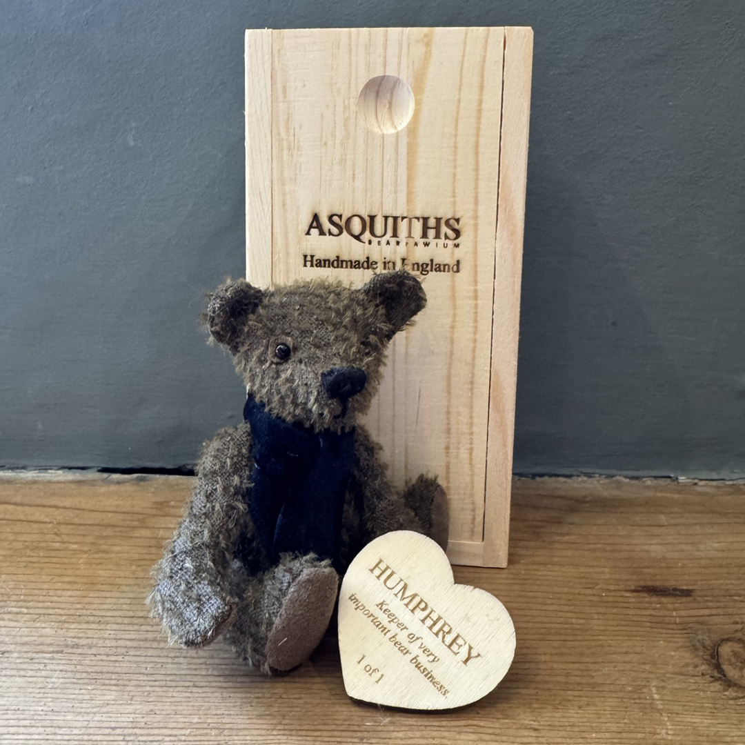 Humphrey Handmade Mohair Teddy Bear | Asquiths Little Bear Collection