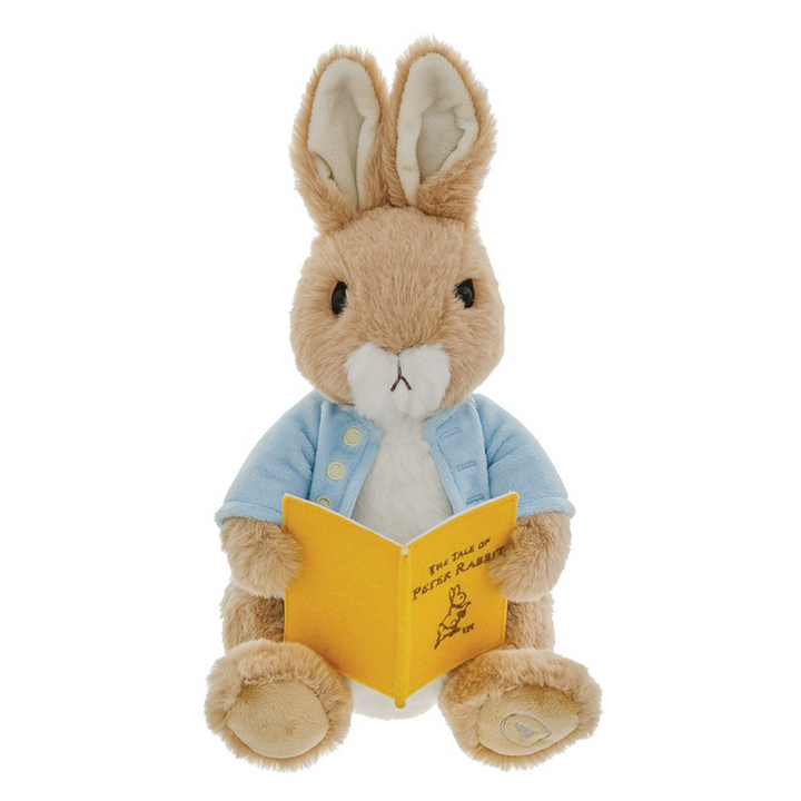 Large Animated Peter Rabbit Soft Toy – Plays Full Tale, 30 cm Plush