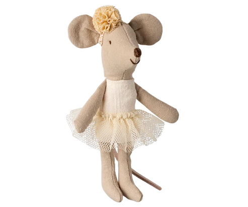 Maileg Ballerina Mouse - Off White