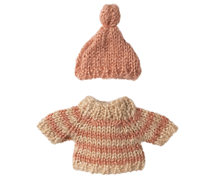 Maileg Knitted Jumper and Hat - Big Sister