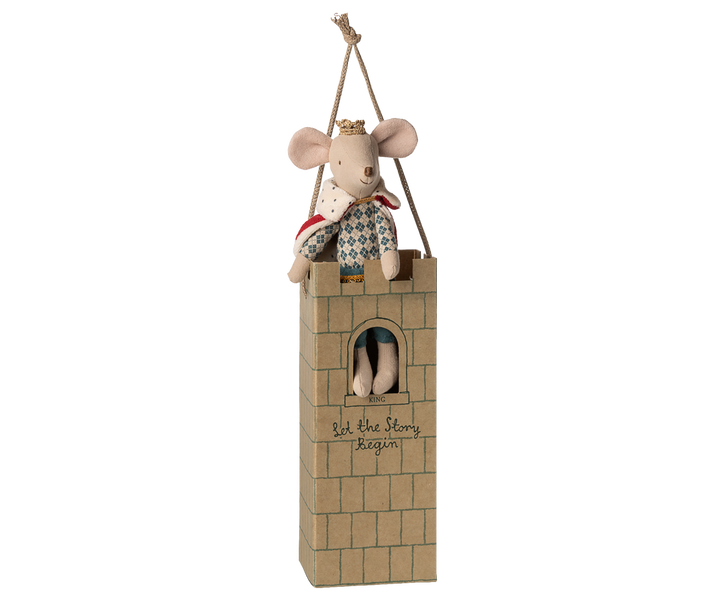 Maileg King Mouse – Dad AW25 in Cape & Crown