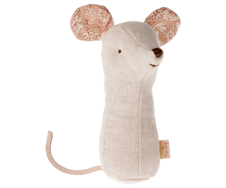 Maileg friends, Mouse rattle - Nature