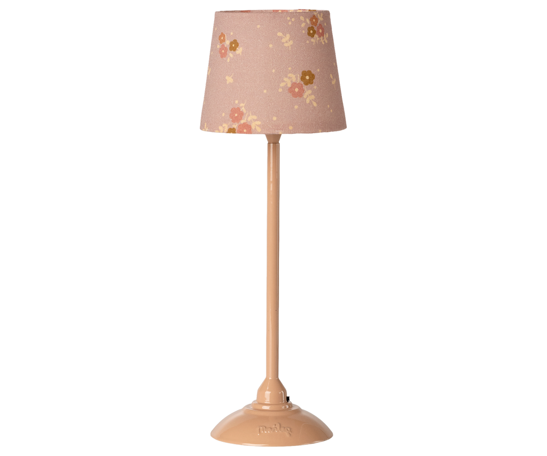 Maileg Miniature Floor Lamp - Dark Powder