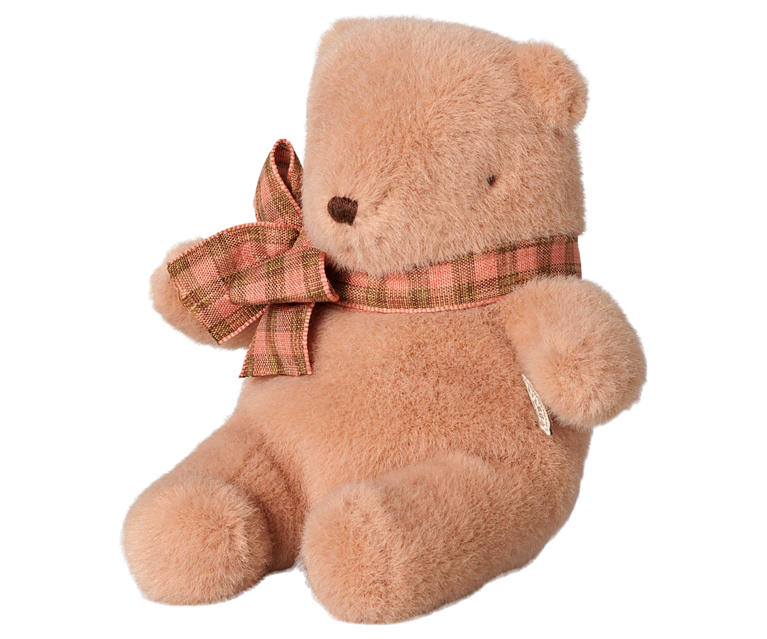 Maileg Mini Teddy Bear Plush – Vintage Rose  12cm Vintage-Style Soft Teddy Bear 16-6967-00