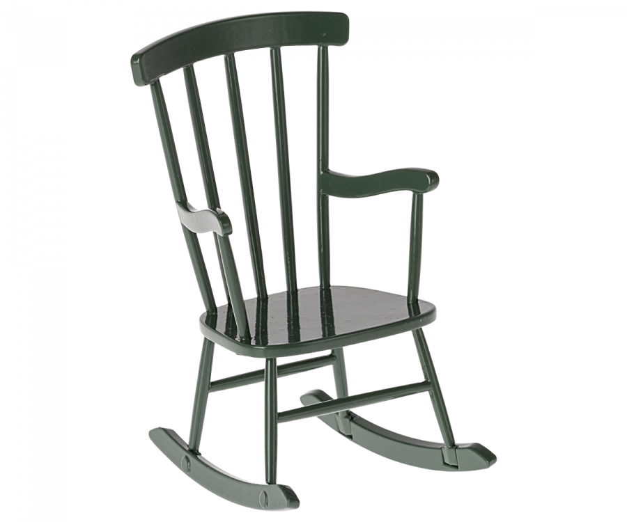 Maileg Rocking Chair - Dark Green