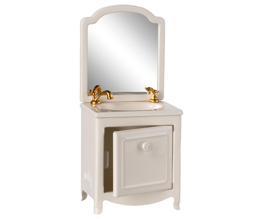 Maileg Sink Dresser - Mouse,  Off White