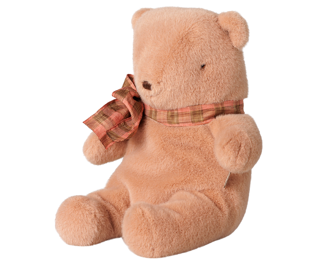 Maileg Small Teddy Bear Plush – Vintage Rose | 19cm Vintage-Style Soft Teddy Bear 16-6968-00
