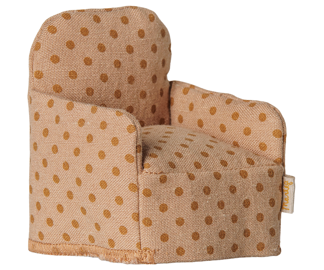 Maileg Mouse Folding Chair – Dots Mouse Furniture 11-6402-01
