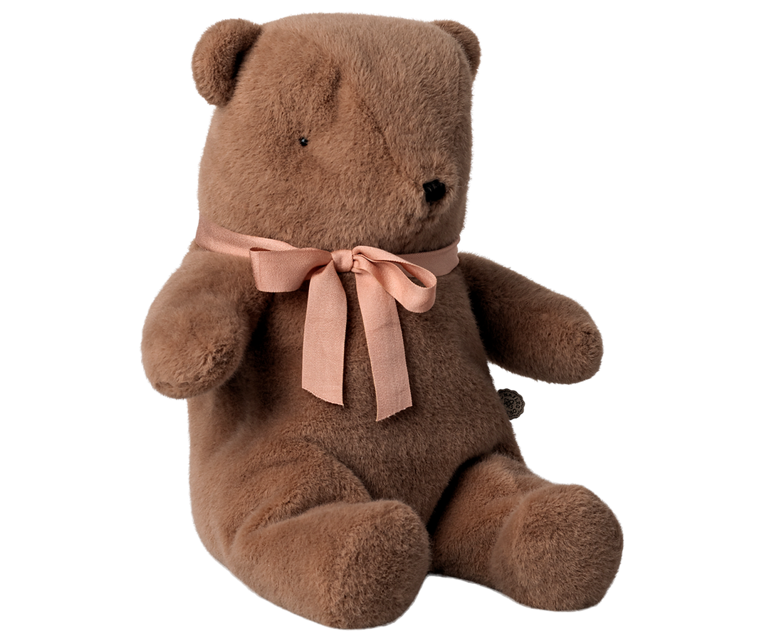 Maileg Teddy Bear Plush Medium Soft Brown 24cm | Vintage Soft Teddy Bear