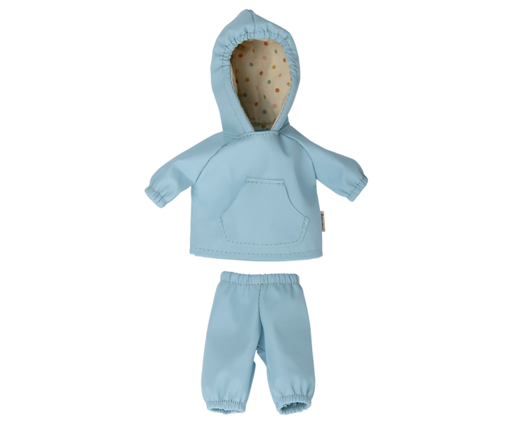 Maileg Teddy Junior Raincoat | Jacket & Trousers Clothing Set