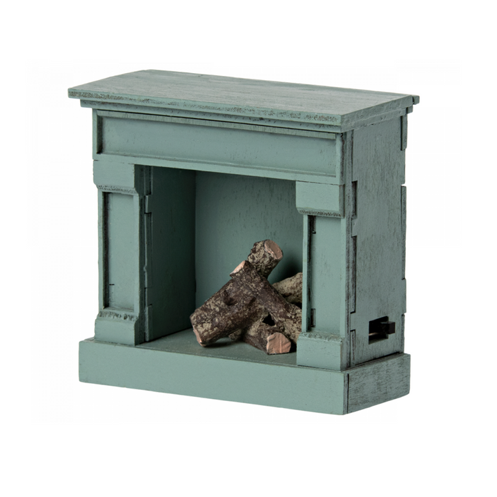 Maileg Blue Fireplace