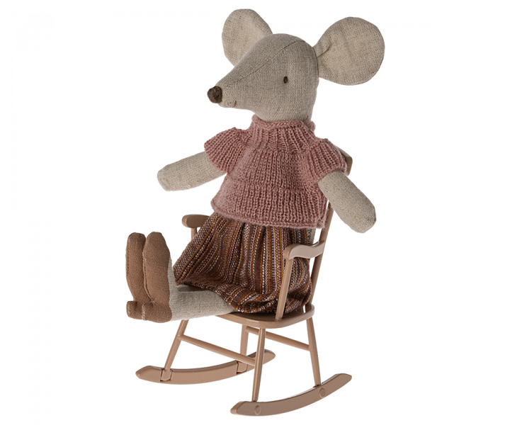 Maileg Rocking Chair - Dark Powder