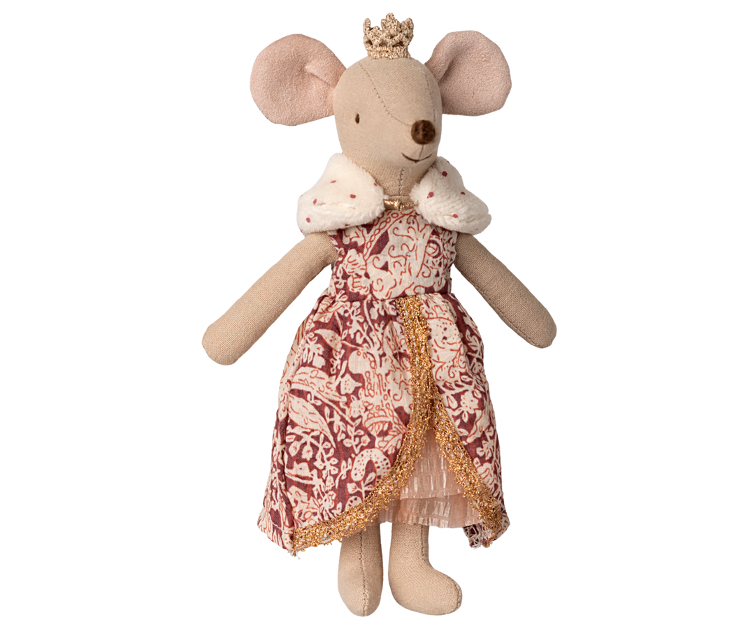 Maileg Queen Mouse – Mum AW25 in Royal Dress & Crown