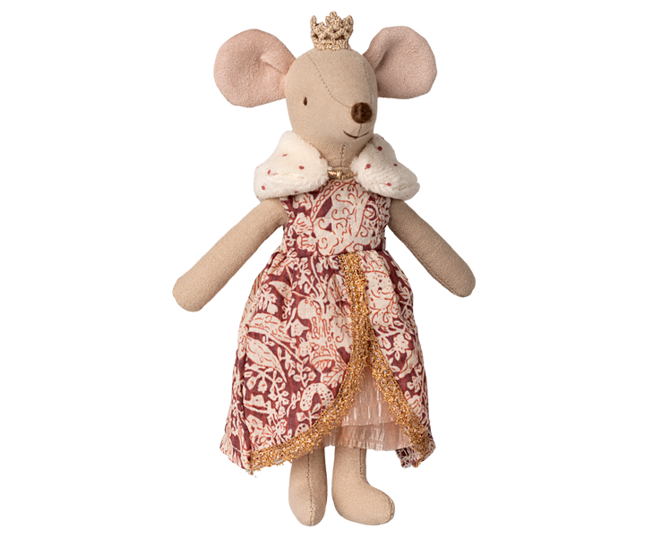 Maileg Queen Mouse – Mum AW25 in Royal Dress & Crown