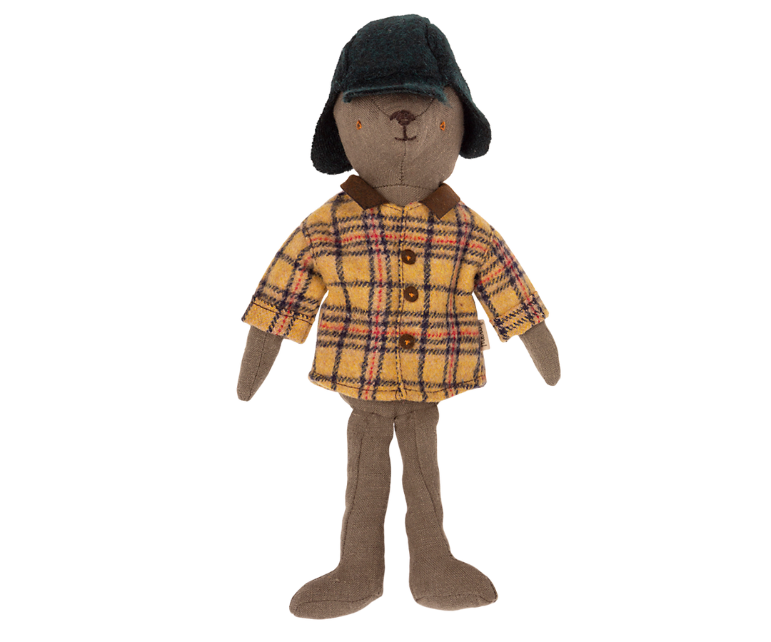 Maileg Teddy Dad Woodsman Jacket & Hat | Teddy Dad Clothing Set