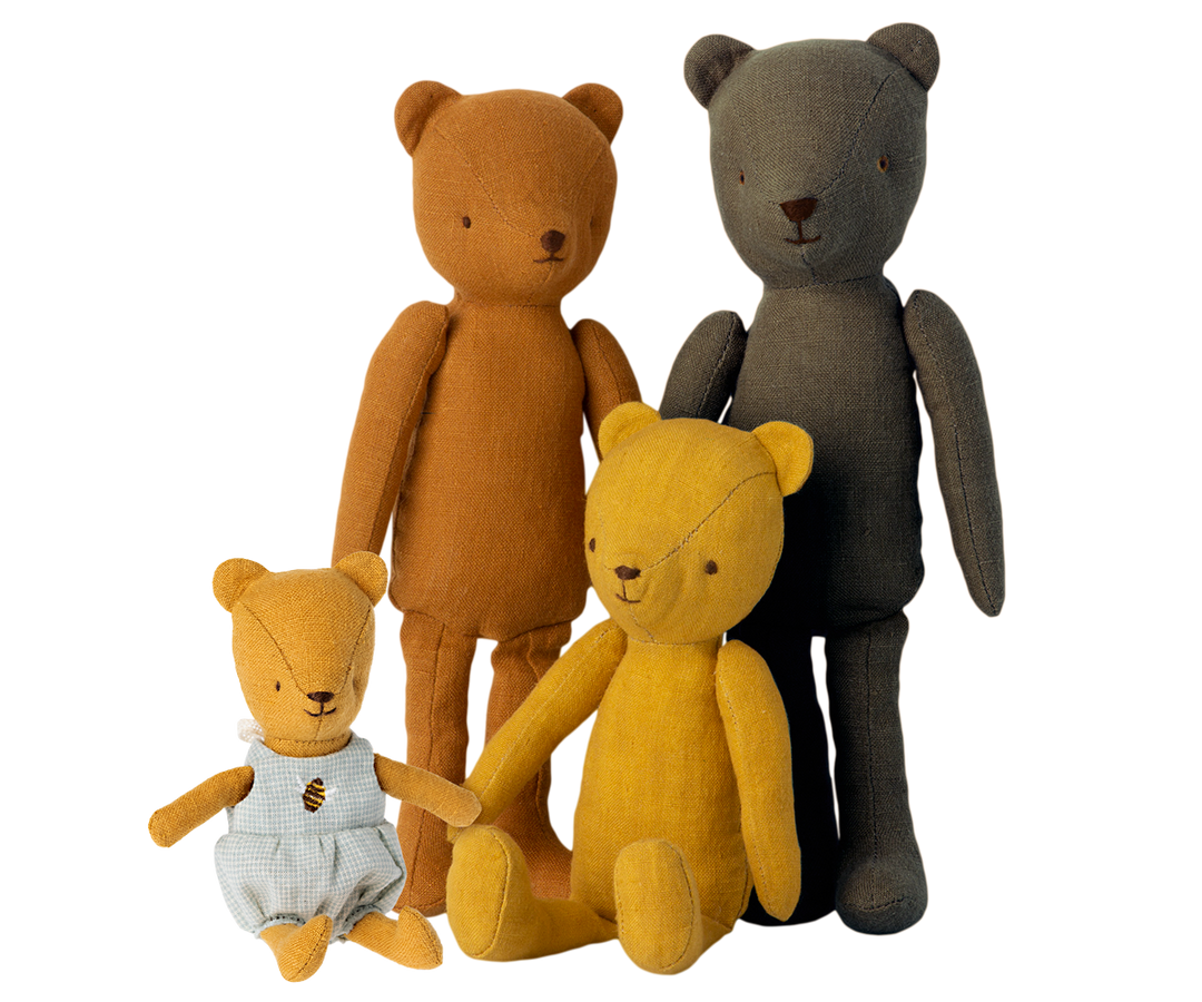 Maileg Teddy Dad | 25cm Linen Teddy Bear